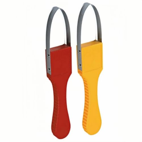 Weeder Handheld Weed Puller Tool Hand Gardening Tool Manual Weeder,Red - color: Red