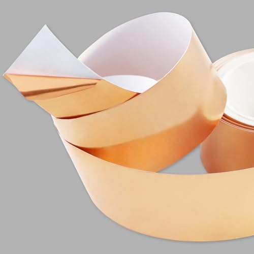Copper Foil Tape for Guitar Shielding, Slugs Barrier, 2.17in x 33ft
