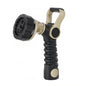 RESTMO Garden Hose Nozzle Heavy Duty, Fireman Style Water Hose Nozzle - size: 7 Spray Patterns-Thumb Control
