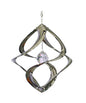 Red Carpet Studios The Original Helix Cosmix Wind Spinner, 11-Inch, Chrome and Crystal - color: Chrome - Crystal