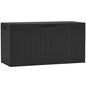 YITAHOME 80 Gallon Resin Deck Box - color: Black, size: 80 Gallon