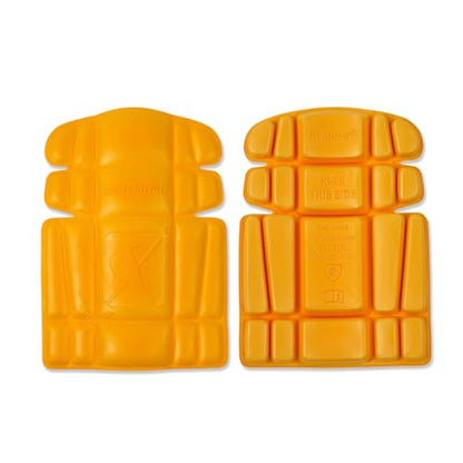 Ellobird Knee Pad Insert For Work Pants,9.45X6.53X0.98 inch 2 PCs - A Pair - color: yellow