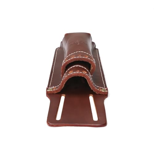 Leather Garden Pruning Shears Folding Saw 2 in 1 Holster Florist Tool Pouch