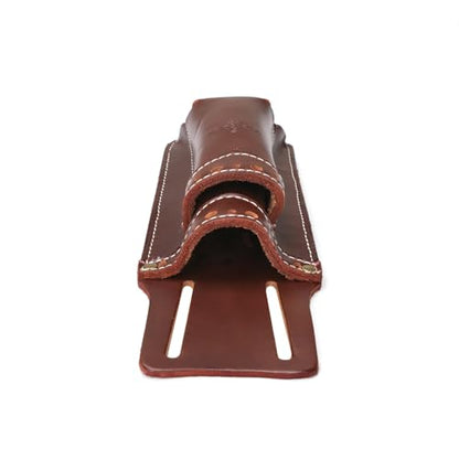 Leather Garden Pruning Shears Folding Saw 2 in 1 Holster Florist Tool Pouch