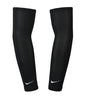 Nike Dri-Fit UV Solar Arm Sleeves - 1 Pair - Unisex - Adult - color: Black, size: Adult S/M