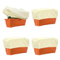 4 Pcs Rectangular Planter Box Cover Freeze Protection, Flower Box Covers Winter Frost Blanket with Drawstring for Outdoor Plants Balcony Windowsill Raised Beds(39.3x17.7x15.7 Inch)