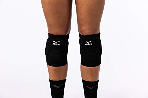 Mizuno T10 Plus Kneepad, ADULT Volleyball Kneepad, Black, One Size - color: Black
