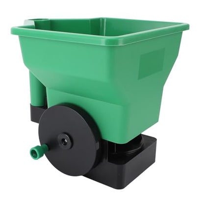 3L Manual Handheld Spreader,Ergonomic Lawn Garden Fertilizer Spreader for Seeds, Salt, Granules Lightweight, Labor Saving Design for Even Distribution