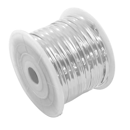 Metallic Twist Ties Roll, 4mm, 100 Yards, Silver - color: Silver