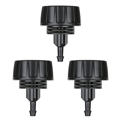 1/4" Drip Irrigation Hose Connectors for Garden Irrigation System,3 pcs - size: 3/4" to 1/4" Hose Adapter*3