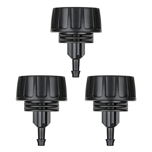 1/4" Drip Irrigation Hose Connectors for Garden Irrigation System,3 pcs - size: 3/4" to 1/4" Hose Adapter*3