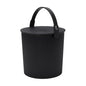 Hachiman Large Bucket, 2.6 Gallon Heavy Duty Bucket with Lid & Handle - color: Black, size: Large