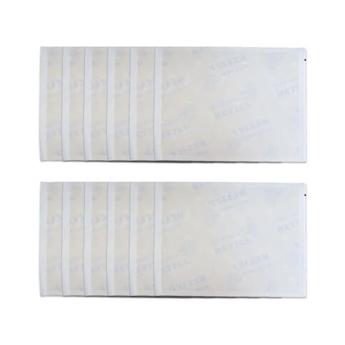 12 PCS Flying Insects Trap Refill Sticky, Yellow Jacket Wasps Trap Refills Flies Paper Boards Replacement Pads - color: Yellow Refills