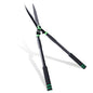 Hedge Shears 29.5" Manual Hedge Clippers with 15° Angle Precision Blades Plant Cutting Scissors for Trimming and Shaping Hedges, Shrubs, Boxwood, Tall Bushes
