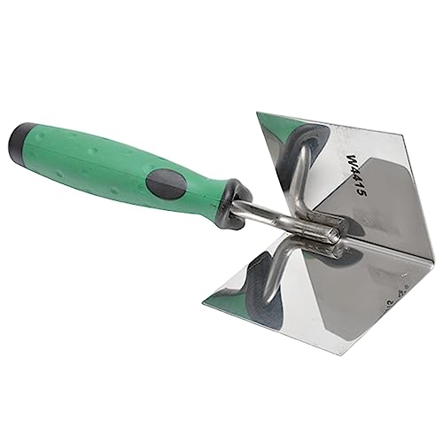 Drywall Corner Tool - Inside Corner Trowel Stainless Steel - size: internal