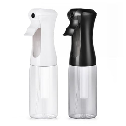 VIGOR PATH 200ml Continuous Mist Spray Bottle for Hair Plants and Skin Care - color: Variety Pack of 2