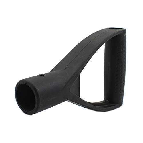 Plastic Shovel Grip Handle Replacement,ULIFESTAR Triangle Snow Shovel Replacement Handle,32mm/1.26'' Inner Diameter Digging Raking Tool Replacement Spade Handles for Lawn Garden Spade Fork Shovel - size: Triangle Shape(Black)