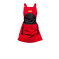 Grampa's Gardening Apron Cross Back Garden Apron with Large Pockets - color: Red