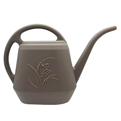 Watering Can - with Long Spout - 1 Gallon - Coffee Color - color: Coffee Color