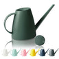 60 oz Watering Can, Small Watering Can for Indoor Plants with Long Spout - color: Dark Green