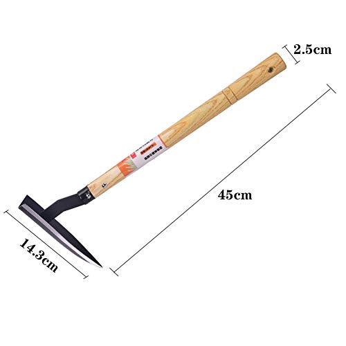 Garden Triangle Hoe Japanese Weeding - Blade Edge is Very Sharp