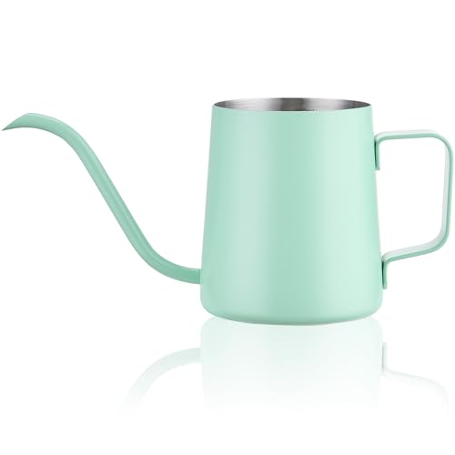 Doseno Green Small Watering Can for Seedlings & Indoor Plants, 12 oz - size: 350ml/12oz-Green