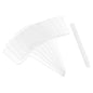 PATIKIL Acrylic Plant Tag Set, 12 Pack Reusable Rectangle, Transparent