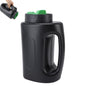 Handheld Fertilizer Spreader, 2L Capacity Hand Feed Shaker Spreader, Reusable ABS PP Lawn Seed Spreader for Gardening Agriculture Lawn, 5.5x9.6x3.9in
