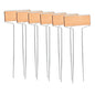 KINGLAKE GARDEN Copper Plant Labels 20 Pack Metal Plant Labels