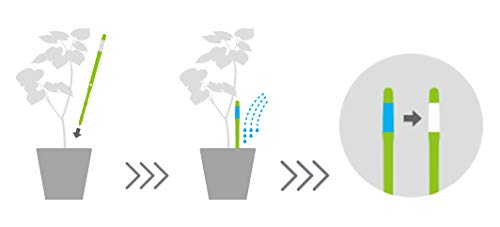 Sustee Aquameter, Set of 5, Plant Soil Moisture Sensor (White, Small)