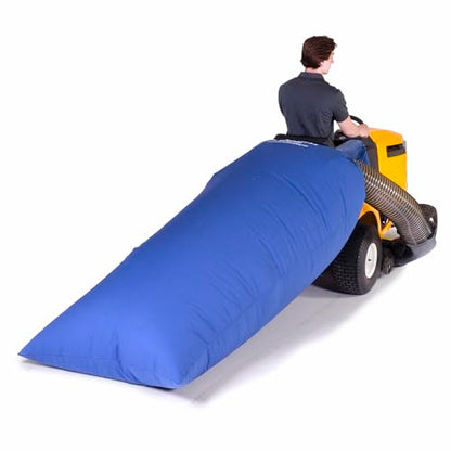 TerraKing Original Lawn Tractor Leaf Bag 54 cu ft Leaf Collection System, Compatible with Most Two-Bag Material Collection System; Blue