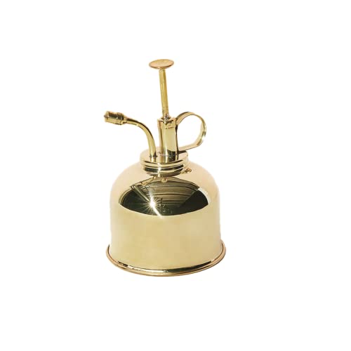 Modern Sprout Plant Mister - 8 oz Indoor Watering Can & Sprayer - Brass - color: Gold
