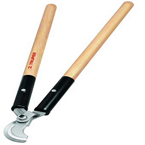 Truper 31488 Loppers, Forged By-Pass Lopper, 33-Inch Heavy Duty Hardwood Handles, Large Capacity Head - style: Heavy Duty Handles