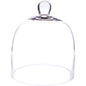 Plymor 7.875 inch x 9.5 inch Bell Jar Glass Display Dome Cloche (Interior Size 7.5" x 7.5") - size: 7.875" x 9.5"