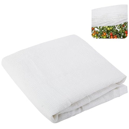 9.9 x 6.6 Ft Plant Sun Shade Cloth, 60% Shading White Sun Protection Net - color: 2x3m