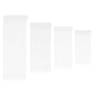 M METERXITY 24-Pack Adjustable Plant Ties, 4.7/5.9/6.7/8.2 Inch Silicone Flexible Multi-Function Garden Twist Tie for Crafts/Gift Wrapping/Gardening Plants, Reusable Support Twine [White] - color: White