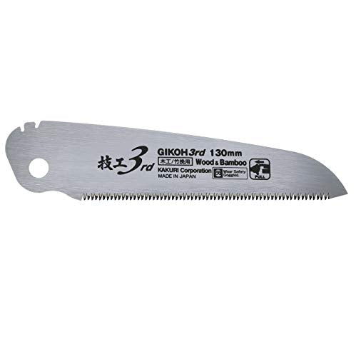 KAKURI Japanese Folding Bamboo Saw 5-1/8", Small Foldable Pocket Hand Saw - color: Japanese Folding Saw (Pruning)