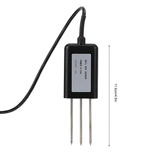 IP68 ABS Soil NPK Sensor,High Precision Soil Nutrient Intelligent Fertilizer Detector Tester Meter NPK Sensor