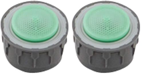 Moen 116711 Eco-Performance Aerator Flow Restrictor, 1.5 Gpm - Aerator Insert, (Pack of 2) - size: 1 Count (Pack of 2)