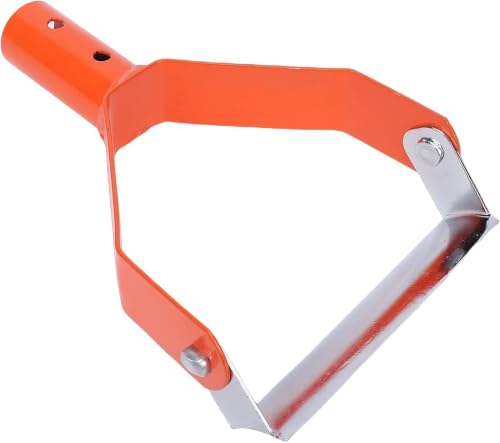 GLOGLOW Garden Hoe for Weeding Stirrup Hoe Replacement Head (Orange) - color: Orange