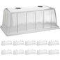 BTPLASTIK 10 Pack 1020 Humidity Domes, 7.3" Tall Clear Seed Tray Cover - color: Clear, size: 10-Pack 7.3" 1020 Domes