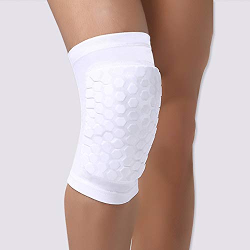 PISIQI Compression Collision Avoidance Knee Sleeve - color: White, size: X-Large