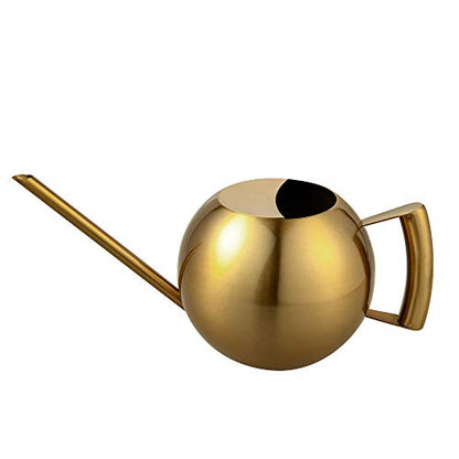 IMEEA Watering Can for Indoor Plants 45oz/1.3L Stainless Steel Small Indoor Watering Can House Plants - color: 45oz