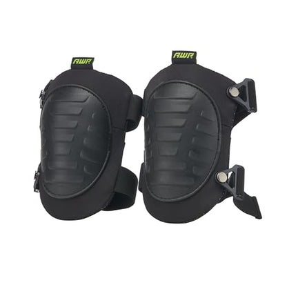 AWP Tactical Hard Cap Knee Pads with Tri-Buckle Closure for Work
