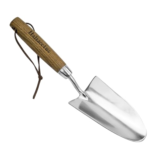 Haliaeetus Garden Trowel Hand Tool, Bend Proof Stainless Steel Hand Trowel - size: 13.2''