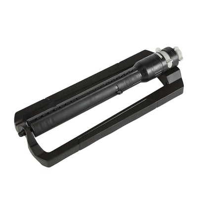 Strongway Turbo Oscillating Adjustable Sprinkler, 18 Nozzles, 35 Ft. Diameter Coverage, 3/4 in. Connection, Adjustable Width and Range, Rectangular Pattern, for Lawn, Garden and Yard