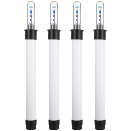 DECHOUS 4Pcs Water Level Indicator, Plants Water Shortage Reminder Water Level Gauge Potted Plants Water Meter Reminder Water Level Display Indicator for Indoor Plants, 9in/180ml - size: mediumx4pcs
