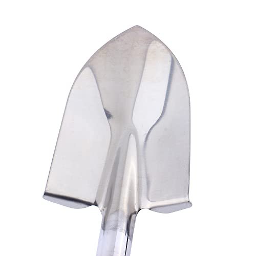 Stainless Steel Garden Shovel Hand Tool Digging Weeding Seeding Turning Soil 23.6-Inch 60CM - color: 60cm shovel