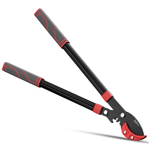 Heavy Duty Loppers, SK5 Teflon-Coated Blades, Gear Drive