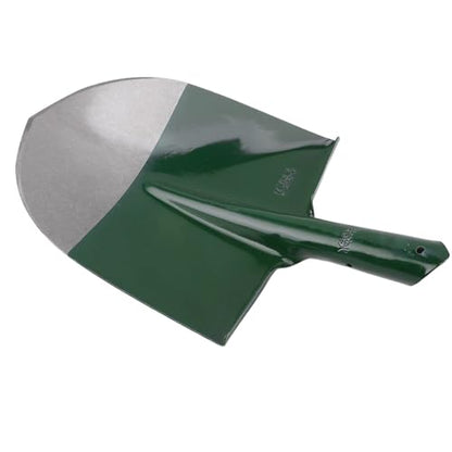 WALFRONT Garden Shovel Replacement Head Round Pointed Manganese Steel Digging and Transplant Tool